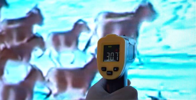 Low-temperature-micro-LED-display