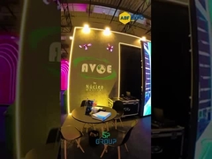 P3.91 3840 هرتز في الهواء الطلق للاستئجار شاشة LED كاملة الألوان