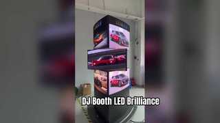 عمود مربع دوار داخلي P2.5 # شاشة LED ميكانيكية # شاشة LED إبداعية AVOE LED