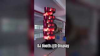 عمود مربع دوار # جدار LED حركي # شاشة LED ميكانيكية # شاشة LED فنية AVOE LED