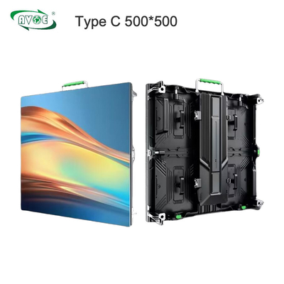Type C P2.976 Outdoor Rental LED Display 500x500 / 500x1000 Cabinet Nationstar LED
