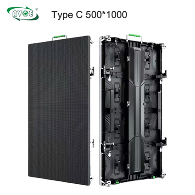 Type C P2.976 Outdoor Rental LED Display 500x500 / 500x1000 Cabinet Nationstar LED