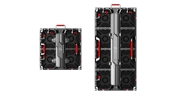 Full Color Events Moveable Rental LED Display Low Power Consumption