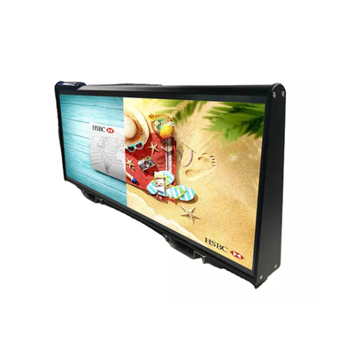 5500nits Brightness Taxi Top LED Display Remote Control WiFi USB 3G/4G/5G