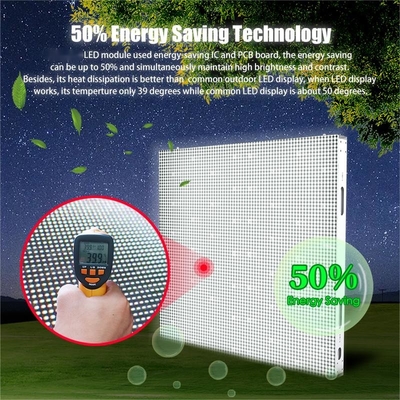 P5.7 معدل تحديث شاشة LED الخارجية الثابتة 3840 هرتز 8000cd / M2 الوضوح