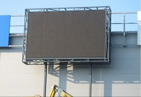 Iron Aluminum Outdoor LED Advertising Screen P6 SMD3535 7000cd/M2